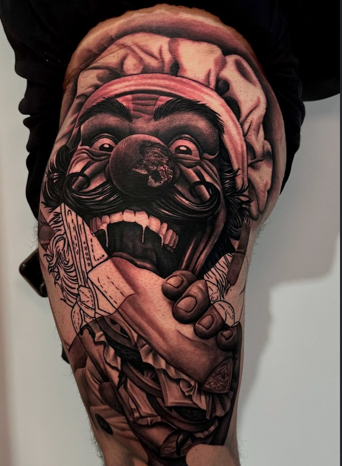 Black & Grey - Personaggio horror