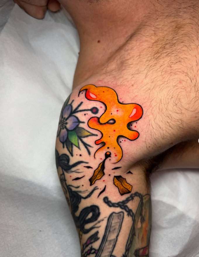 Traditional - Tatuaggio colorato